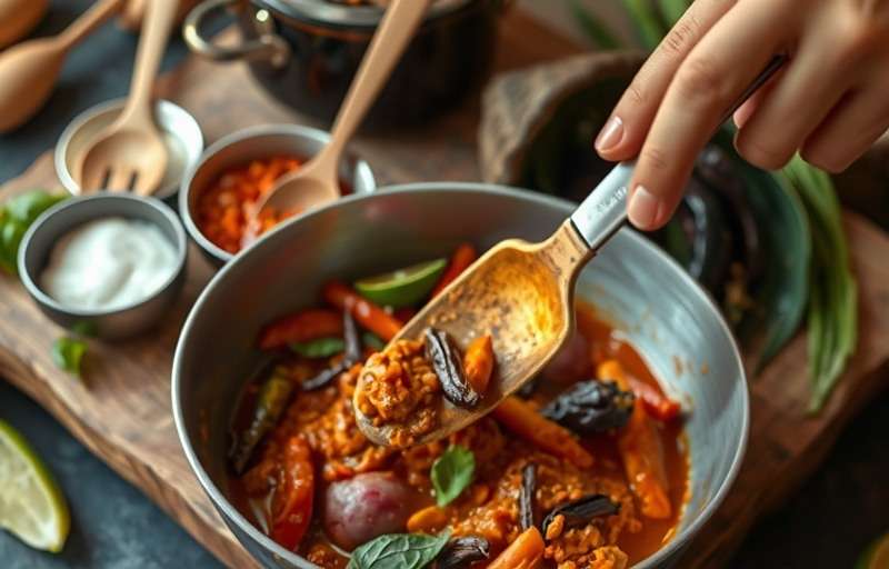 Mastering Regional Flavors in Curry Craft Curry Craft showing a player preparing a complex regional curry with multiple spices